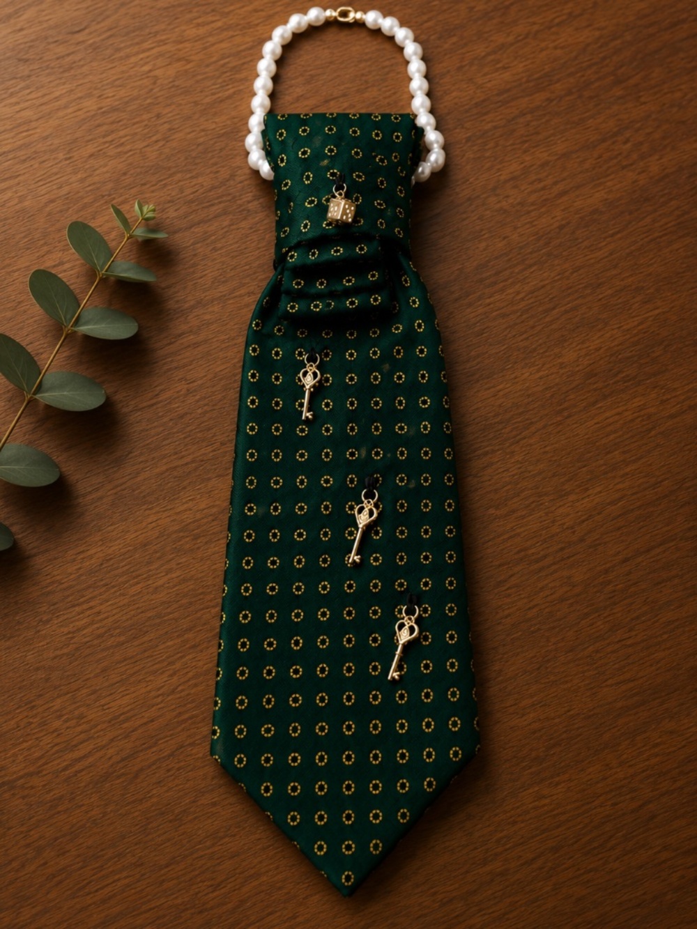 One-of-a-Kind Statement Tie | Brooks Brothers | Wearable Art | Unisex